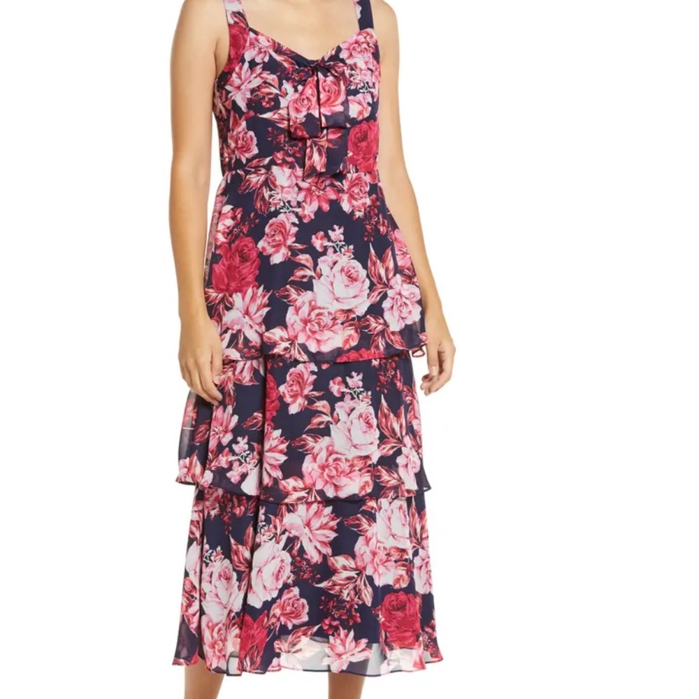 NWT! Floral Julia Jordan midi dress